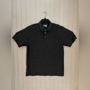 Men’s PGA Tour Air Flux Charcoal Polo Shirt Size Large